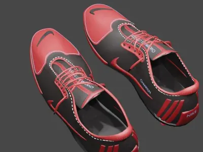 Soccer Shoes 3D model