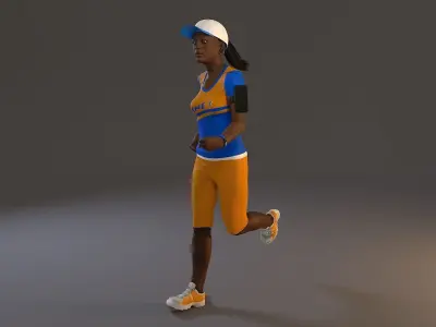 Info Street Female AAM 2130 001 3D model