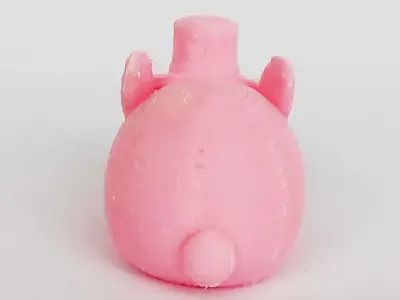 Cute Magic Bunny  3D print model