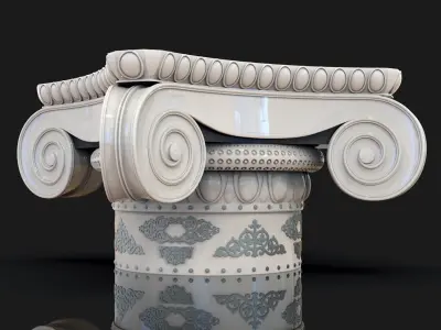 column head 002 3D model