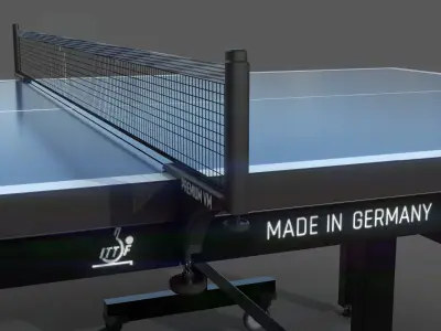 Ping pong table 3D model