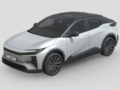 Toyota C-HR 2025 Low-poly 3D model