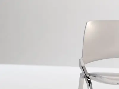 LAKENDO PLASTIC Stackable folding chair by Diemmebi 3D model