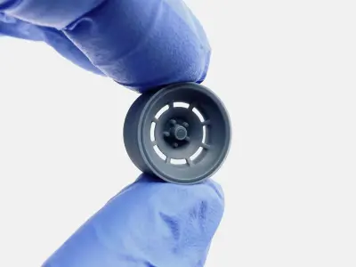 15x8 C3 Corvette YJ8 Wheel and Brake 3D print model