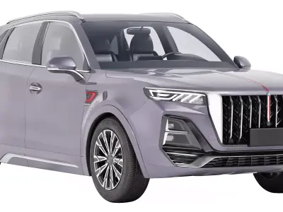 Hongqi HS5 2024 3D model