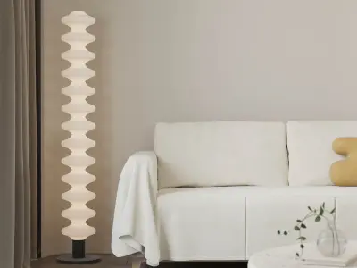 the silence of residential indoor 3 d model 3D model