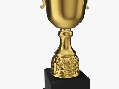 Cup trophy 07 v2 3D model