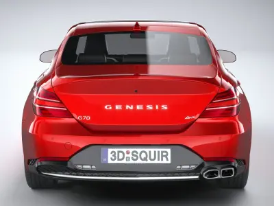 Genesis G70 2022 3D model
