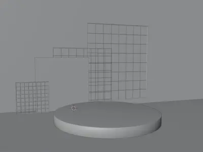 Display Podium 064820082024 3D model