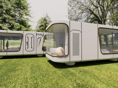 capsule room -A5 3D model