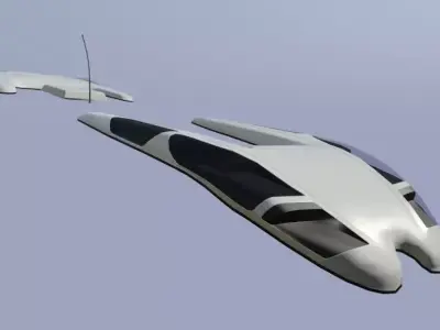 AmbulanzMobile Otaris Light Construction Low-poly 3D model