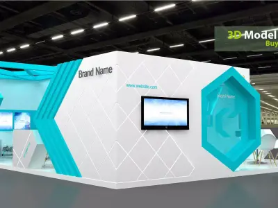 Exhibition 3D model 2