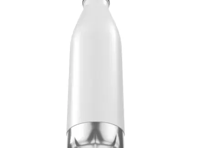 Water Bottle 3 Low-poly 3D model