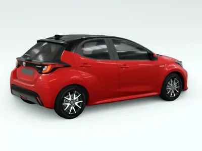 Toyota Yaris 2021 3D model