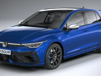 Volkswagen Golf R 2025 3D model