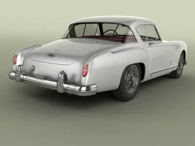 Nash-Healey Le Mans Coupe 3D model