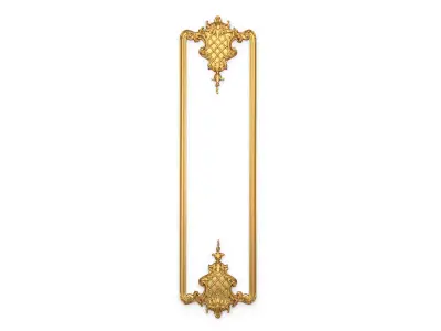 Classic decor ornament 90 3D model