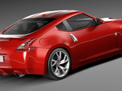 Nissan 370z 2015 3D model