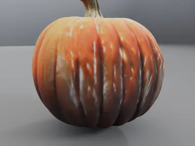 evil pumpkin 3D model