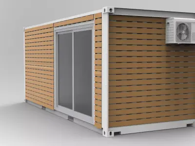 Exhibition booth 3D model