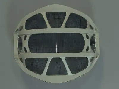 Stadium helmet Free low-poly 3D model