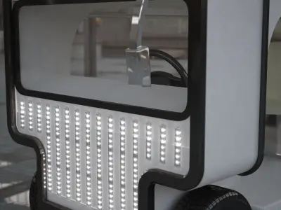 Electronic Bus Concept 3D model