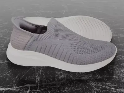 SKECHERS ULTRA FLEX 3D SHOES 3D model