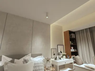 Versatile and Functional 3D Bedroom Design 3D model