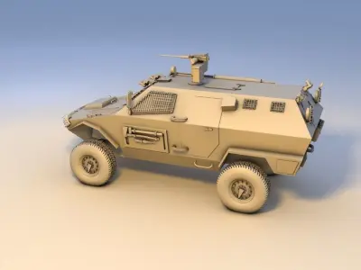 vehicle cobra 3D model