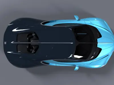 Bugatti Tourbillon 3D model