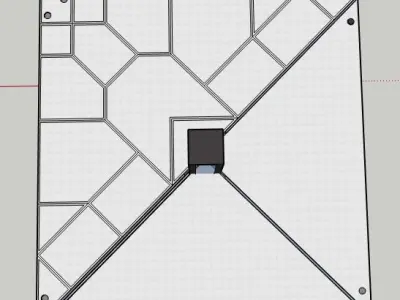 Triangle Tower 3D model