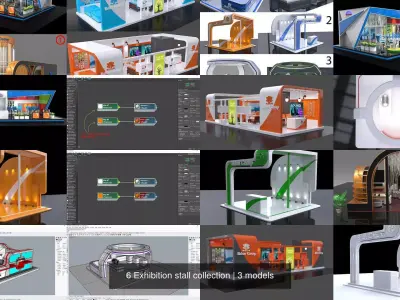 6 Exhibition stall collection