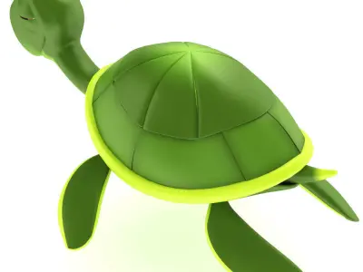 Turtle 3d model 3D model