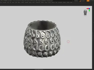 vase 3d print 460 3D print model