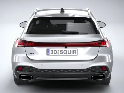 Audi A5 Avant regular 2025 3D model