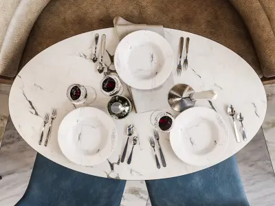 Restaurant 02 3D model