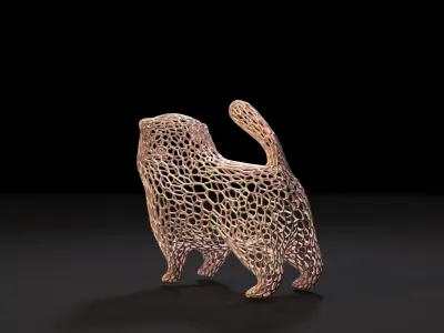 Cute doggie 3D print model