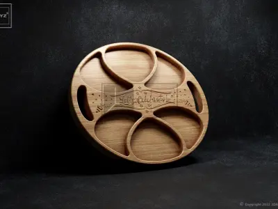 Celebration Pack - CNC Files for Wood 3D model