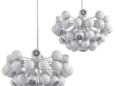 Berries Suspension Lamp  3D model