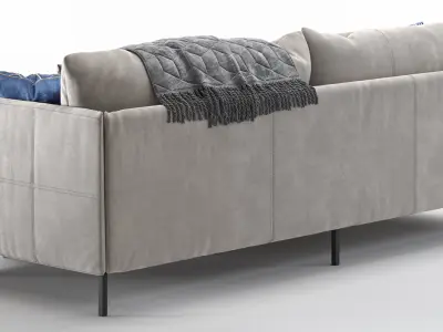 Loft sofa 260 cm 3D model