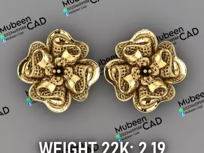50 Turkish  Earring  stl  files 3D print model