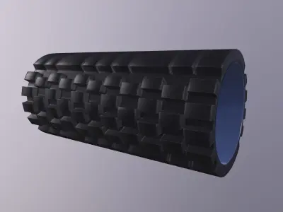 FoamRoller rubber ball Low-poly 3D model