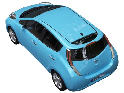 NISSAN LEAF 2011 3D model
