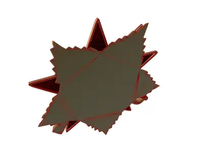 Medal order USSR 3D model