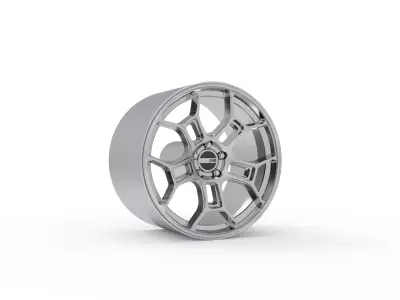 AMERICAN RACING GT STREET WHEEL 3D PRINT MODEL 3D print model