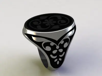 Al Capones ring 3D print model