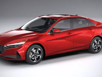 Hyundai Elantra 2021 3D model