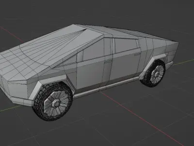 TESLA CYBERTRUCK 3D model 3D model