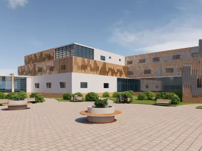 HOSPITAL 3D MODEL 3D model