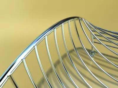 Decorative Metal Container 01 3D model